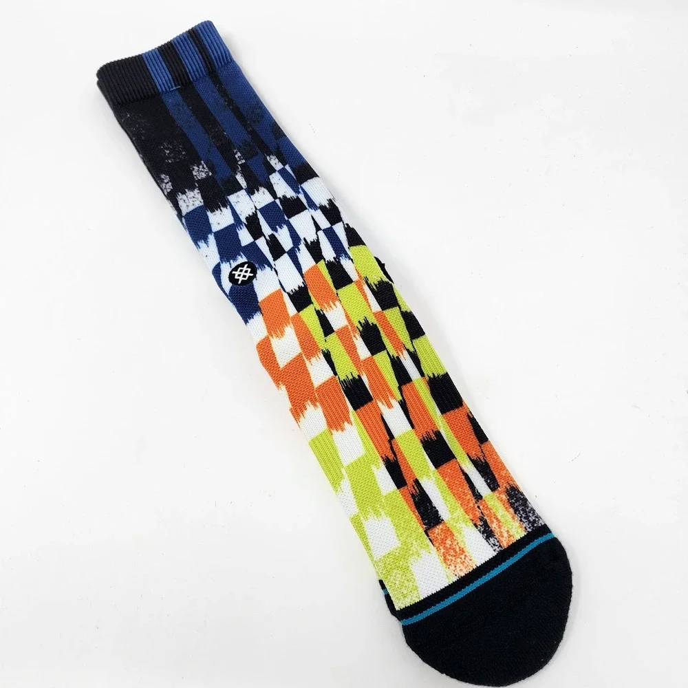 Stance Crew Socks Men's L 9-12 Space Dust Collage